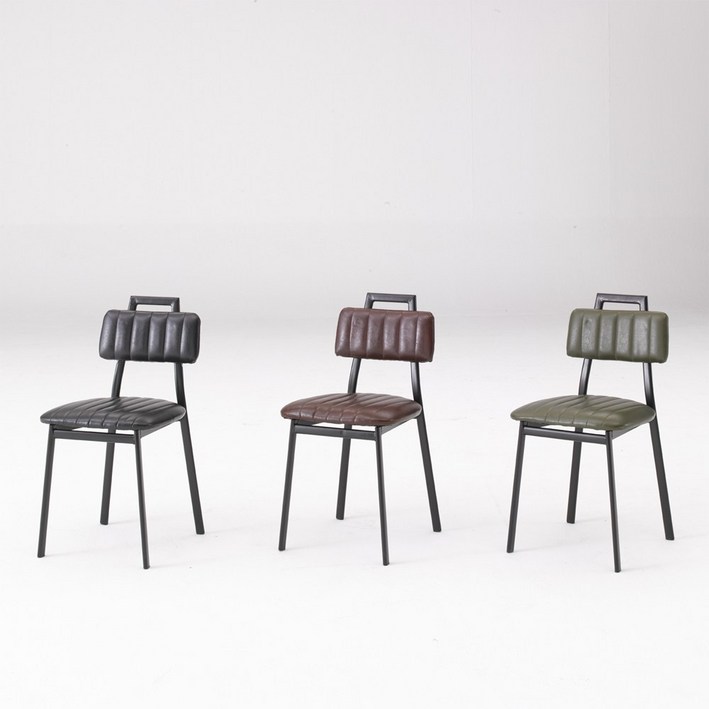 인홈즈 에이치 식당의자 식탁의자 인테리어 업소용의자 1+1, 블랙(6개출고), 1개