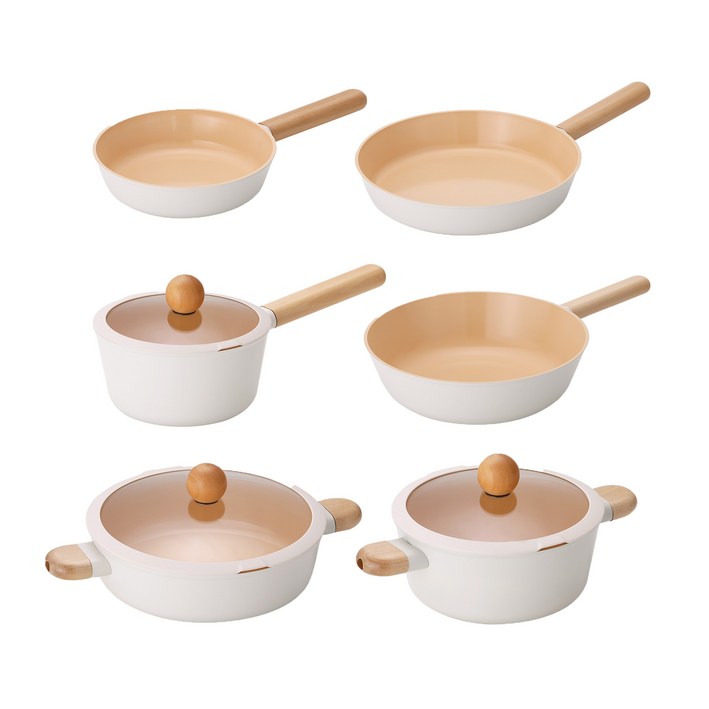 네오플램 브리즈 세라믹 냄비 프라이팬 6종 풀세트, 단품, 1개