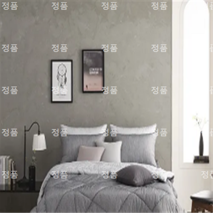 알레르망 데런2 차렵이불 D 3종세트 그레이리버서블이불1p  베개커버2p