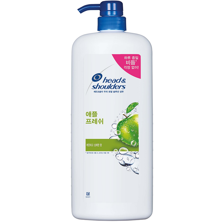 헤드앤숄더 애플 프레쉬 샴푸, 1.2L, 1개