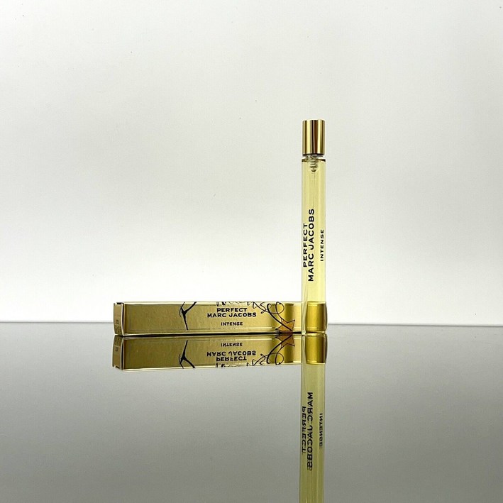 Marc Jacobs Perfect Intense for Women 10ml0.33oz EDP Spr Pen 여행용 사이즈 C01 Mini, 10ml, PERFECT INT