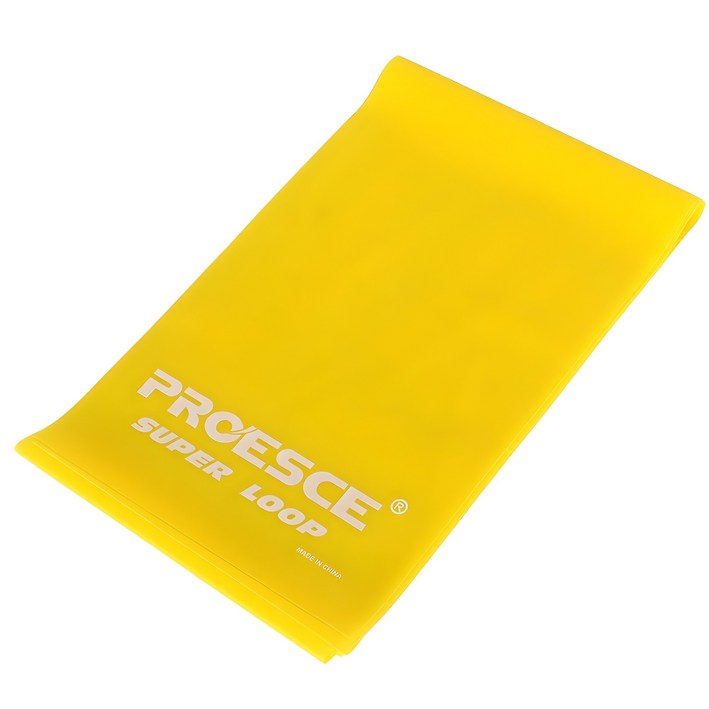 프로이스 라텍스 근력밴드, 옐로우, 1개