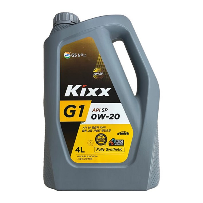 KIXX G1 0W20 SP 4L 가솔린 엔진오일