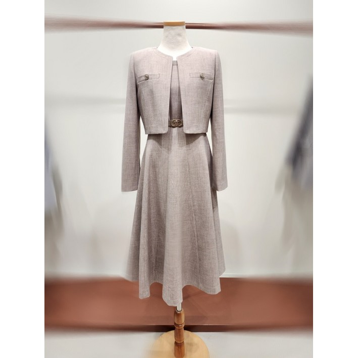 케네스레이디 크롭자켓 플리츠 원피스 세트 EWOPPA3200DJ 2335360