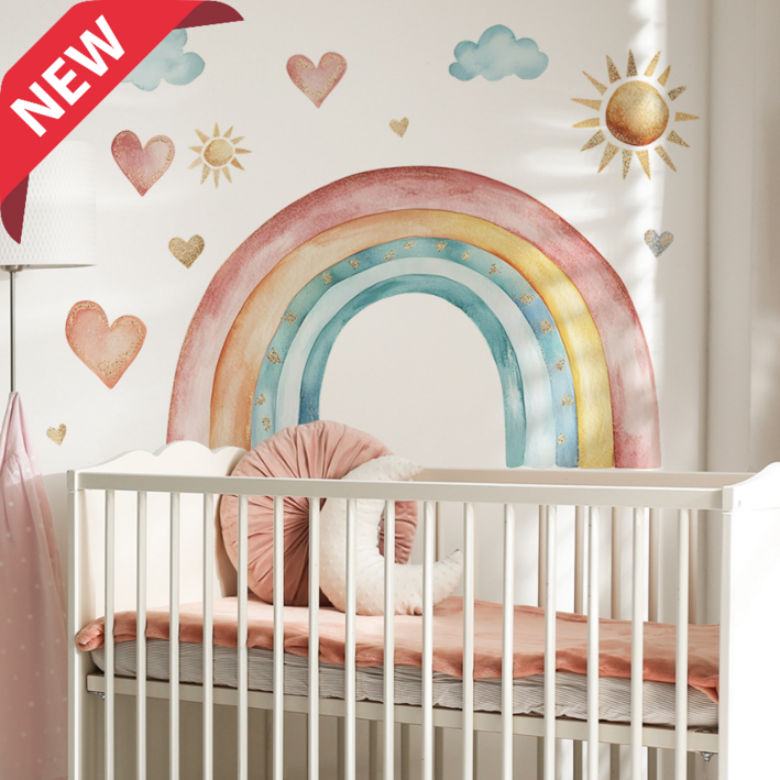 아이오쉬 매일 동화같은 아이방 포인트 벽지 스티커 데코 인테리어 집 꾸미기