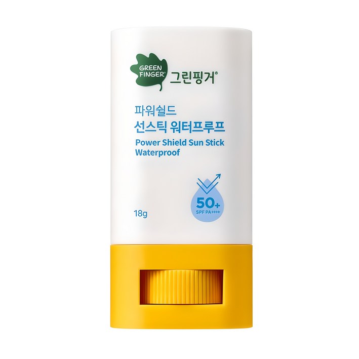 그린핑거 유아용 파워쉴드 선스틱 워터프루프 SPF50 PA
