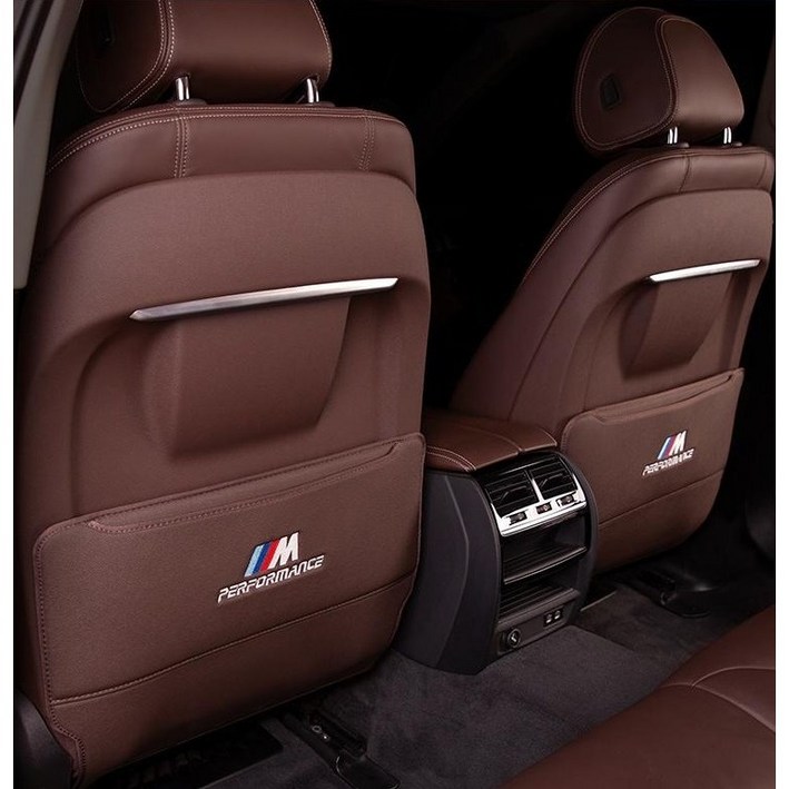 굿라이프 11 BMW 킥매트 킥패드 X3,X4 발자국 발차기 방지 뒷좌석 커버 호환, 1개, 모카브라운