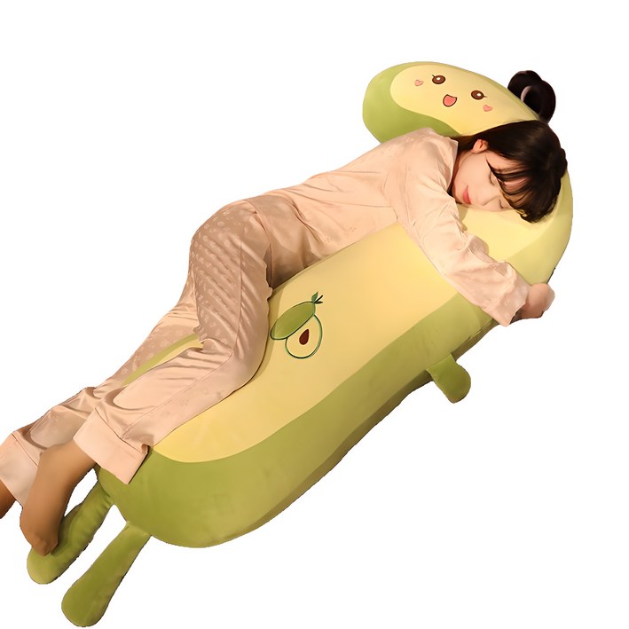 Haengbuk 부드러운 롱쿠션 선물용 과일 바디필로우 포근한 쿠션 숙면 도우미