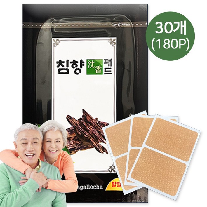 침향패드 파스 패치형, 1세트, 180개입