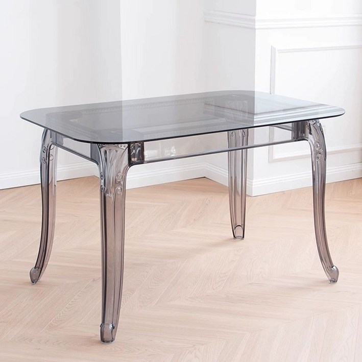 아크릴 투명 카페 식탁 아크릴식탁 디자인 미드센츄리