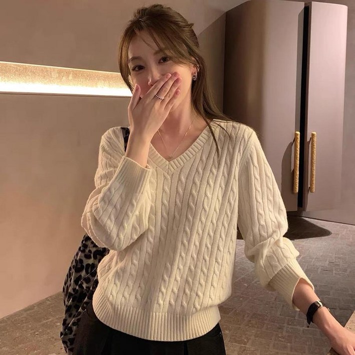 Luna Grace 고품질 여성 베이직 긴팔 가디건