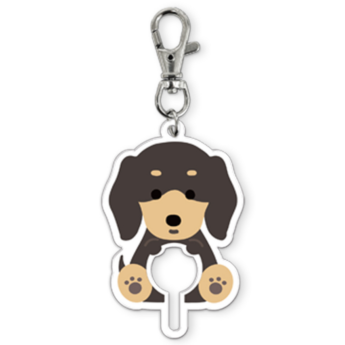 168cm 풉키링 댕댕즈 반려견 생분해 친환경 배변봉투 강아지 풉백 애견용품 반려용품 디스펜서 강아지산책, 1개, 1개입