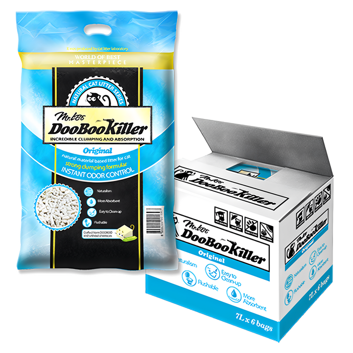 미스터리 두부킬러 고양이 모래, 7L, 6개, 두부향