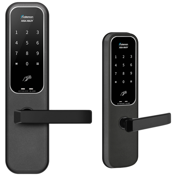 게이트맨 무타공 도어락 GL-200B 1초잠김 바로잠김 하이브리드 방화문 현관문 사은품(스티커형 카드키 2개) 증정, 방문설치, GL-200B_설치의뢰 A지역