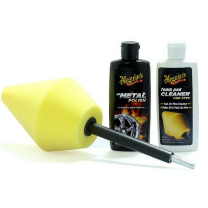 맥과이어스 휠 광택 키트 G3400 전동트릴 적용 휠브러쉬, 1개