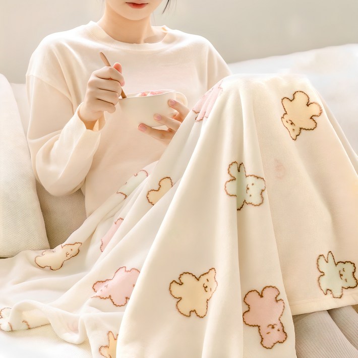 더자리 마이블랭킷 포근하니 극세사 애착담요 더자리 마이블랭킷 포근하니 극세사 애착담요