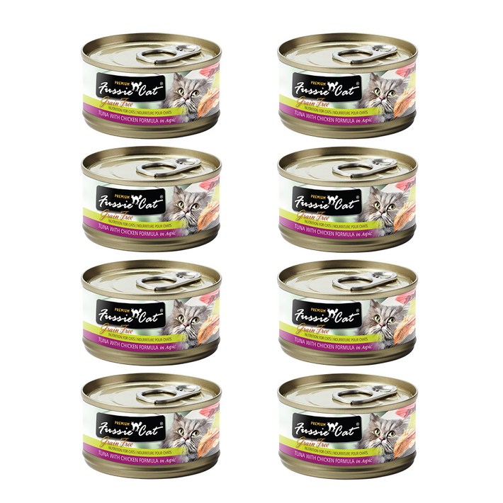 퍼시캣 전연령 고양이 프리미엄 포뮬라 주식캔, 80g, 닭참치, 8개 퍼시캣 전연령 고양이 프리미엄 포뮬라 주식캔, 80g, 닭참치, 8개