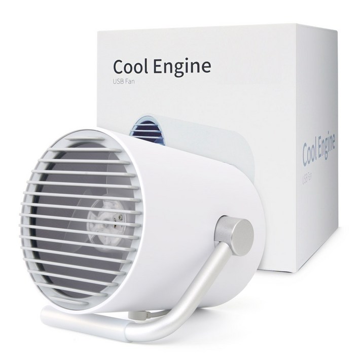 바이탭 듀얼 팬 저소음 쿨엔진 미니 선풍기 BTH003, BTH003, 그레이