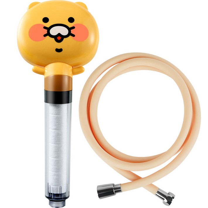 춘식이 멀티필터 샤워기  바스템 튜브형 샤워줄 2M