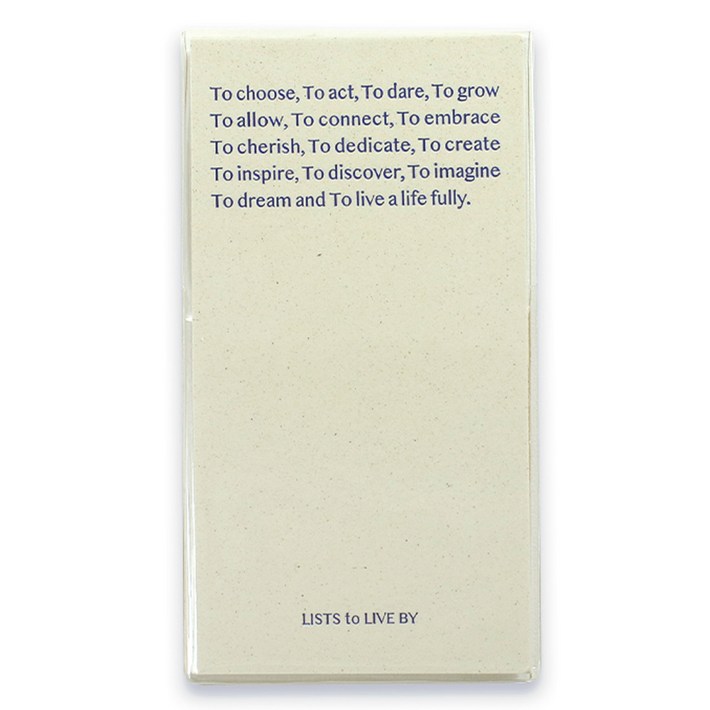 페이퍼리안 리스트 투 리브바이 쓰리로우 데일리 핸디 플래너 만년형