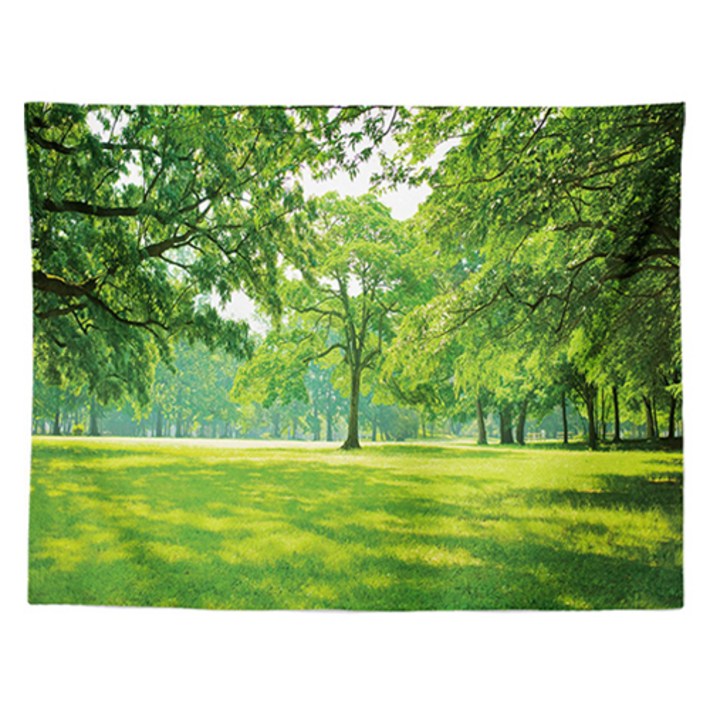 홈플로우 평온한 자연 숲 풍경 홈인테리어 태피스트리