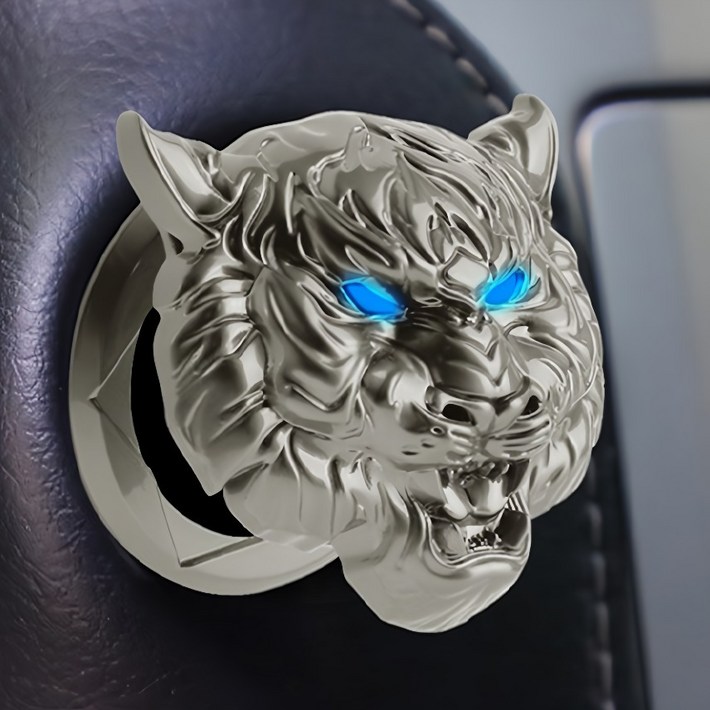 크로니클 타이거 엔진스타트 커버 전체 차량 호환, 펄 실버, 1개