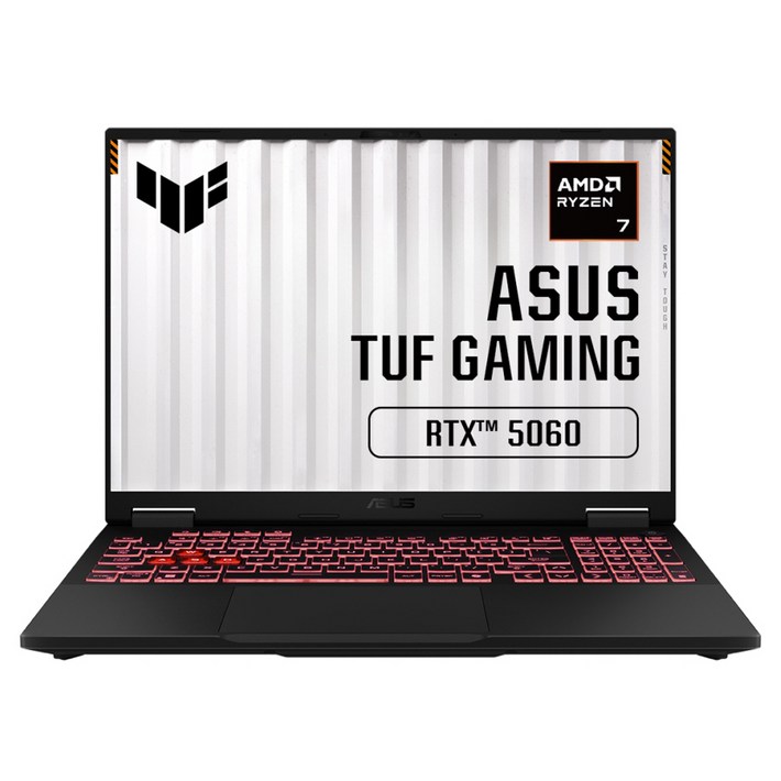 에이수스 2025 TUF 게이밍 노트북 A16 라이젠7 260 지포스 RTX 5060