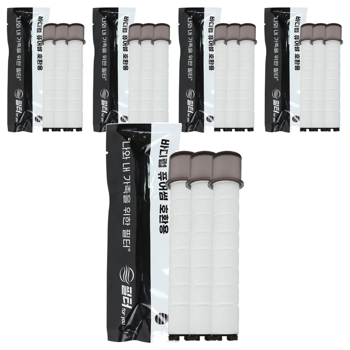 필터포유 바디럽 퓨어썸 샤워기 호환필터 녹물제거용