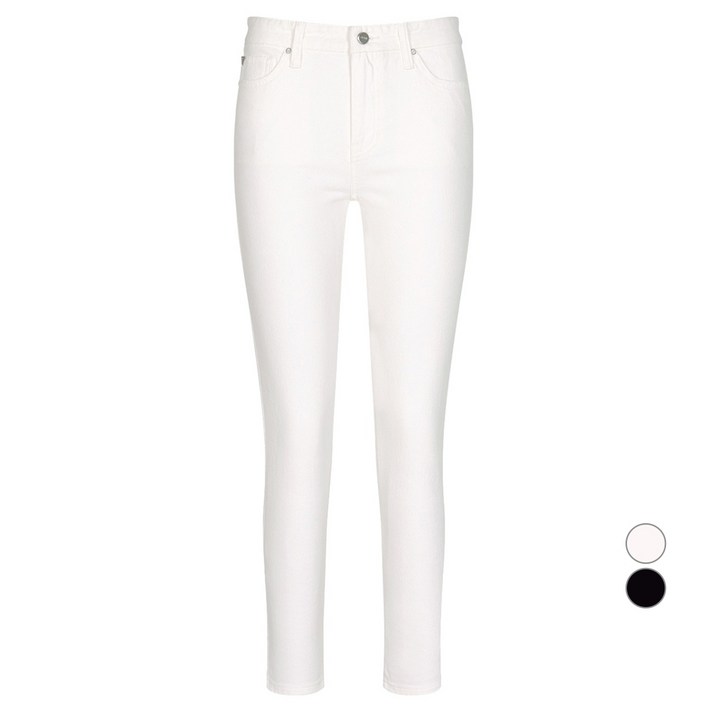 게스 여성용 기모 베이직 슬림 스키니 청바지 YO4D0193