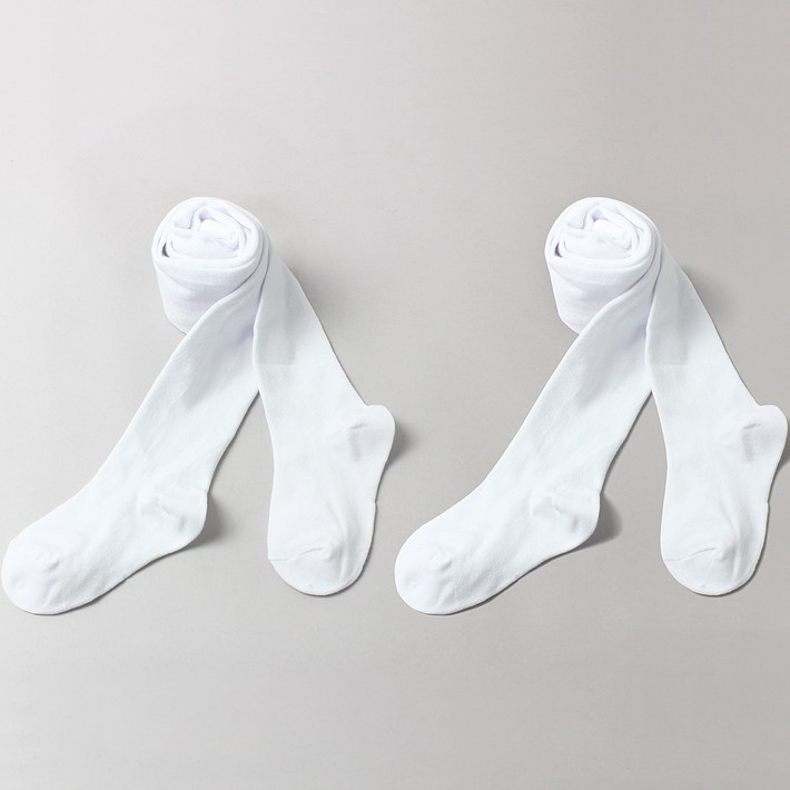 키즈퓨처 아동용  베이직 타이즈 2켤레 세트