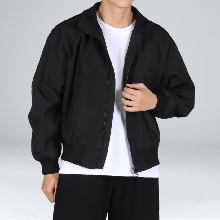 이브클로젯 남성용 MA 1 플라이트 나일론 크롭 자켓 66761