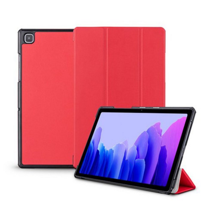구스페리 북 커버 스탠드 태블릿 PC 케이스, 레드