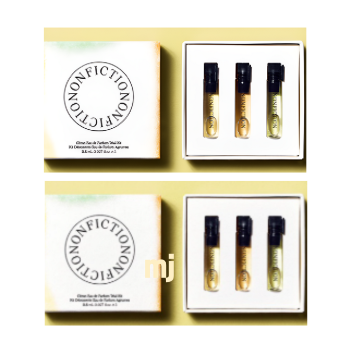 논픽션 오 드 퍼퓸 트라이얼 키트 향수미니어쳐 베스트 시트러스 향 6종