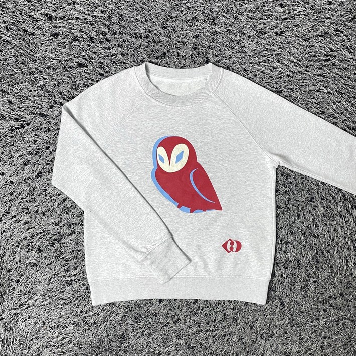 LUCKY CHOUETTE 럭키슈에뜨 여성 맨투맨 스웻셔츠