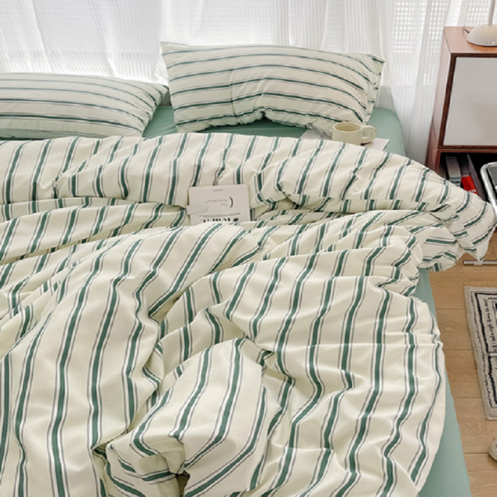 데보코 헤이즐 스트라이프 사계절 차렵이불