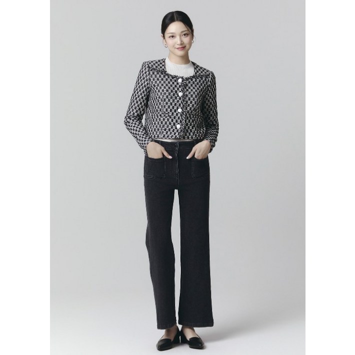 프린지 트위드 자켓 ITO9WJK700 777779