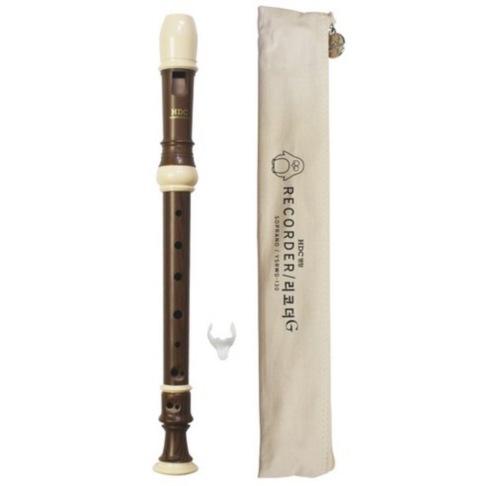 HDC영창 소프라노 저먼식 우드 리코더 YSRWG140  패브릭 가방