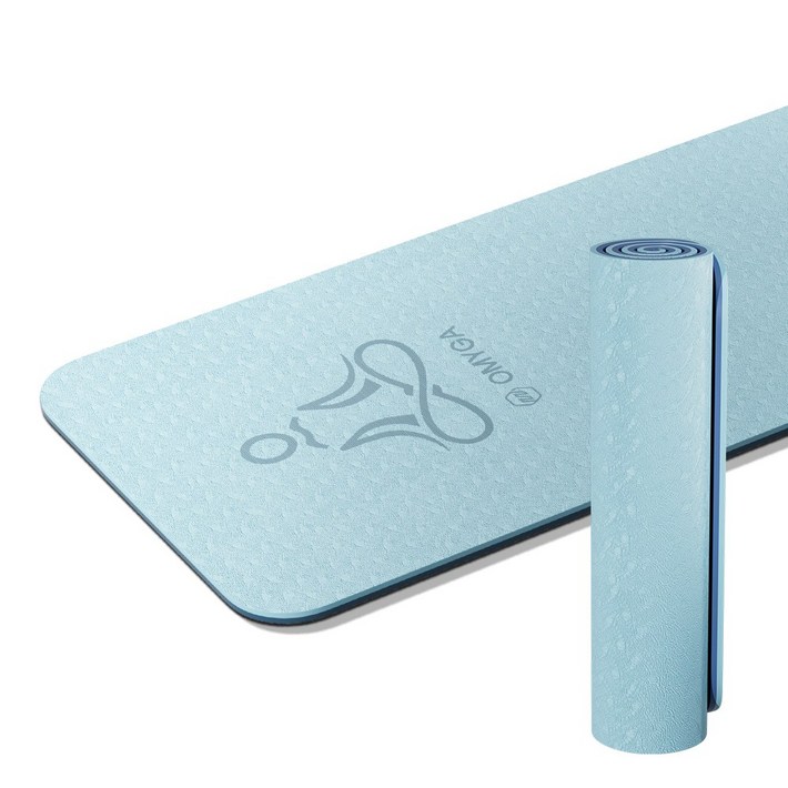 오마이가 TPE 요가매트 두꺼운 홈트매트 필라테스매트