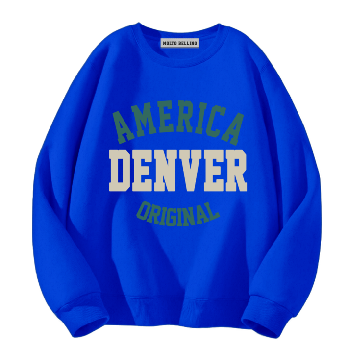 몰토벨리노 ST 덴버 스탠다드핏 맨투맨 티셔츠