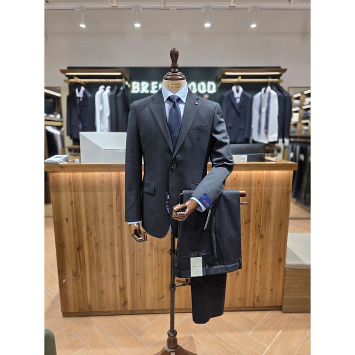 코오롱 브렌우드 울 블렌디드 슬림 슈트 수트 정장 양복 세트 춘하 봄여름 비즈니스 SS26 BRFFS26242 GYX