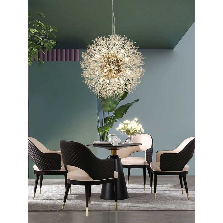 눈꽃 민들레 조명 샹들리에 등 불꽃 마당 수유등 엘사