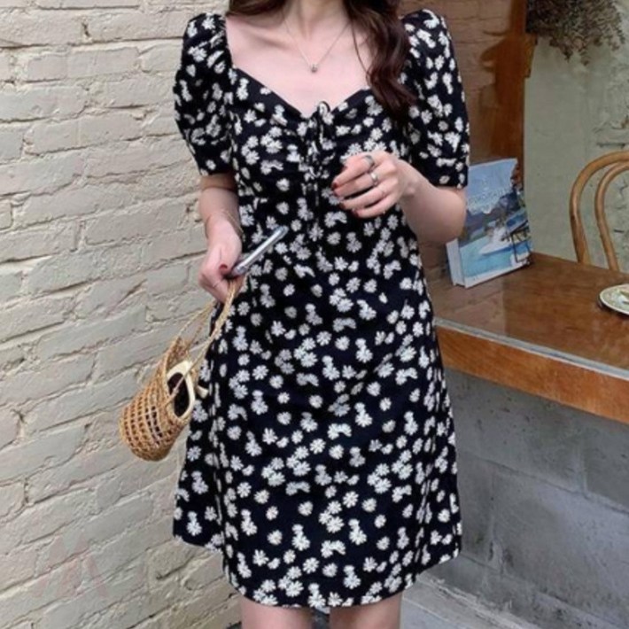 901M 오프숄더 미니 원피스 세련된스타일원피스