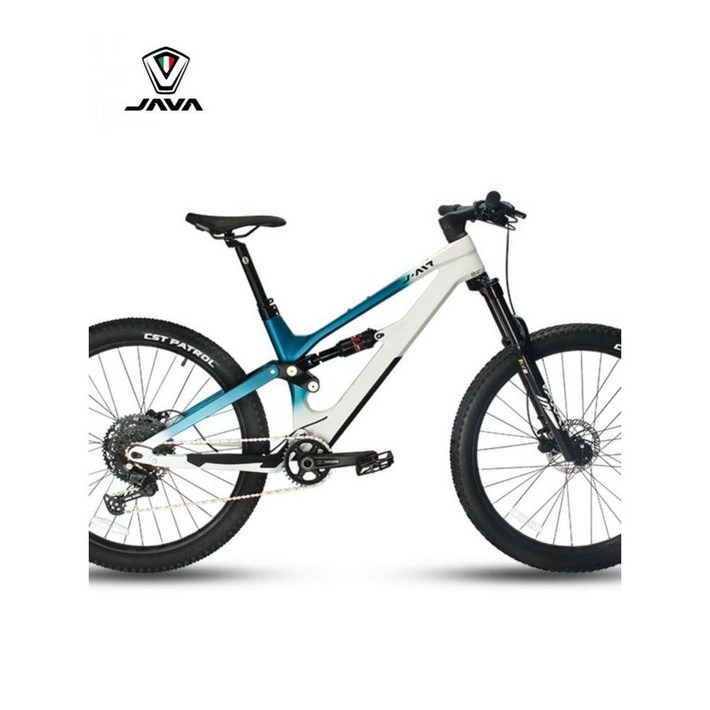 JAVA 카본프레임 MTB 소프트 테일 산악 자전거 12단 레이싱 SALTAFOSSI