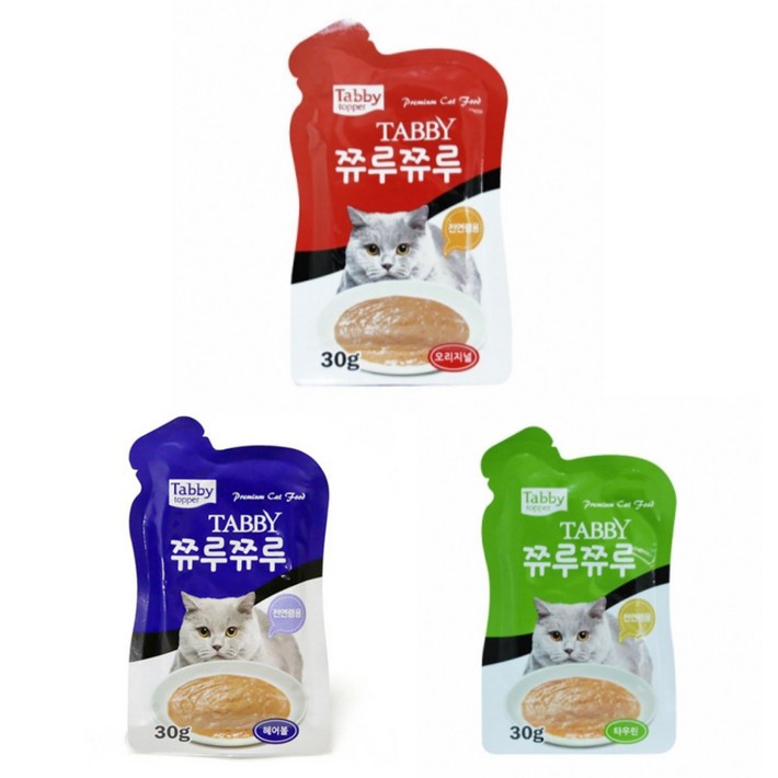 테비 쮸루쮸루 30g 48개 1박스 파우치