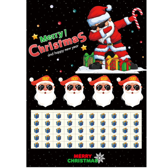 도도한날 초대형 빅사이즈 뽑기게임 추억의 종이뽑기판, 블랙50, 1개