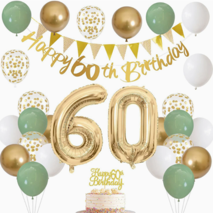 환갑 파티용품 풍선 풀세트 데코레이션 장식세트