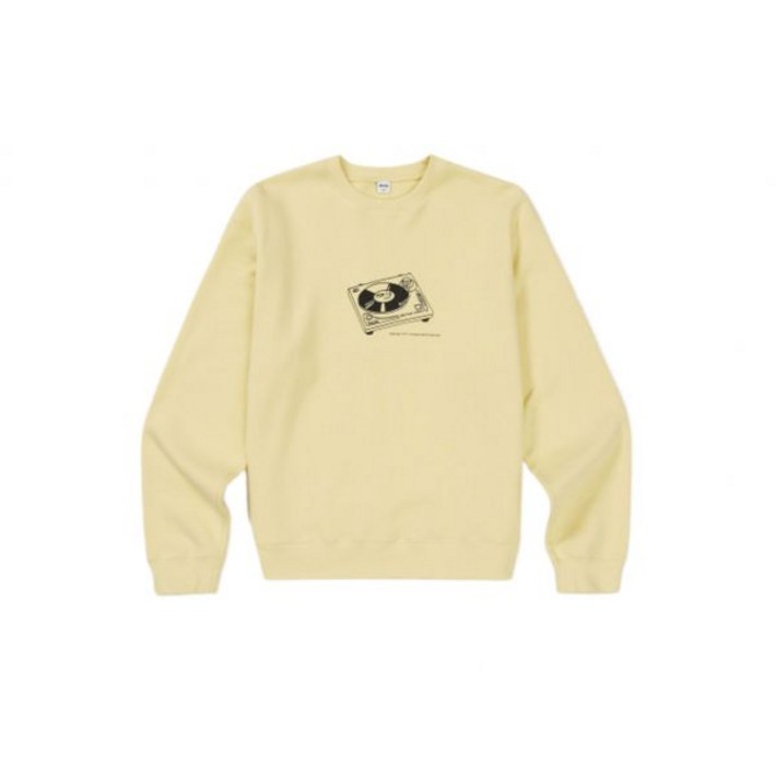 국내매장상품 mmlg 맨투맨 MEMORY SWEAT (BUTTER) 354138