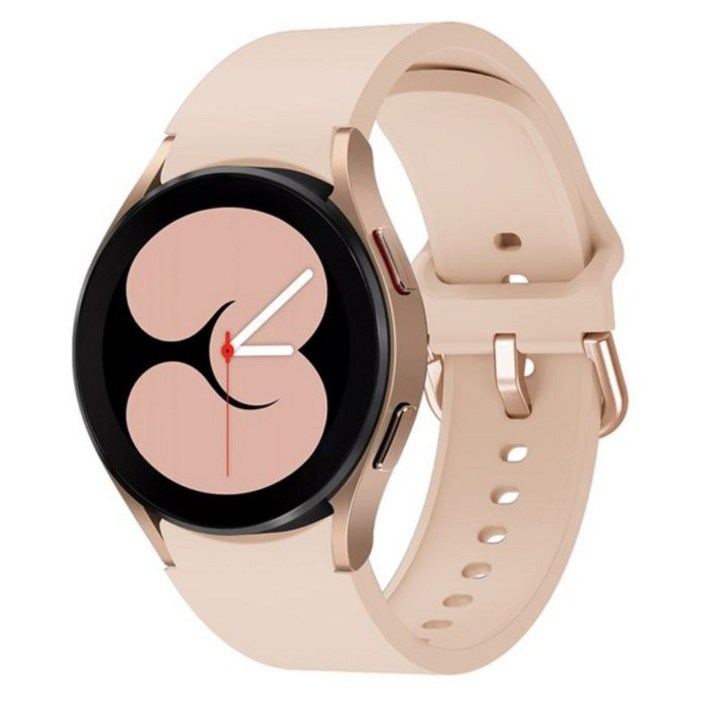 뮤지오 갤럭시워치 45 호환 실리콘 스포츠 스트랩, 핑크