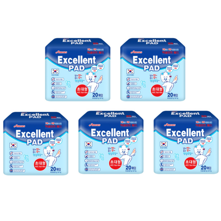 아몬스 엑셀런트 애견 배변패드 초대형