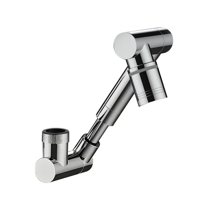 FIODAY 워터탭 부속품 1440도회전 연장탭 수도꼭지 부속품, 1개